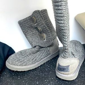 UGG Knit Boots size 8